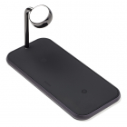 Zens Draadloze oplader | Zens (Twee telefoons, Apple Watch, Fast Charge, Qi) ZEDC05B K070501043 Zens Draadloze oplader | Zens (Twee telefoons, Apple Watch, Fast Charge, Qi) ZEDC05B K070501043