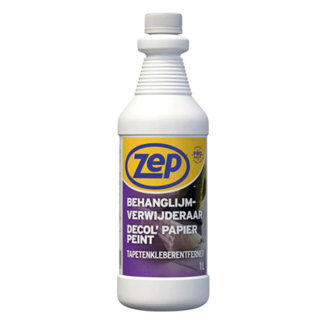 Zep Behanglijmverwijderaar | Zep | 1 liter (Krachtige formule, Snelle werking) 0001ZEPCOM63 K170405228