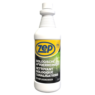 Zep Biologische afvoerreiniger | Zep | 1 liter (Bevat micro-organismen, Onderhoudsmiddel) 21.380.49 K010809366 - 