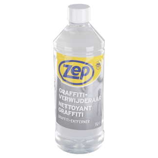 Zep Graffitiverwijderaar | Zep | 1 liter (Gelformule, Snel resultaat) 21.380.52 K010830213