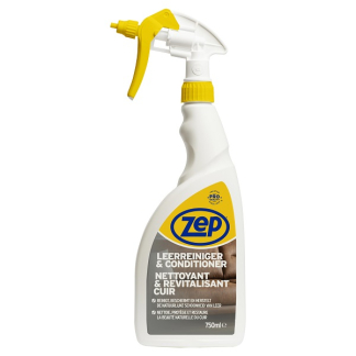 Zep Leerreiniger | Zep | 750 ml (2-in-1 formule, Voor alle soorten leer, Uv-beschermend) 21.380.78 K010830238 - 