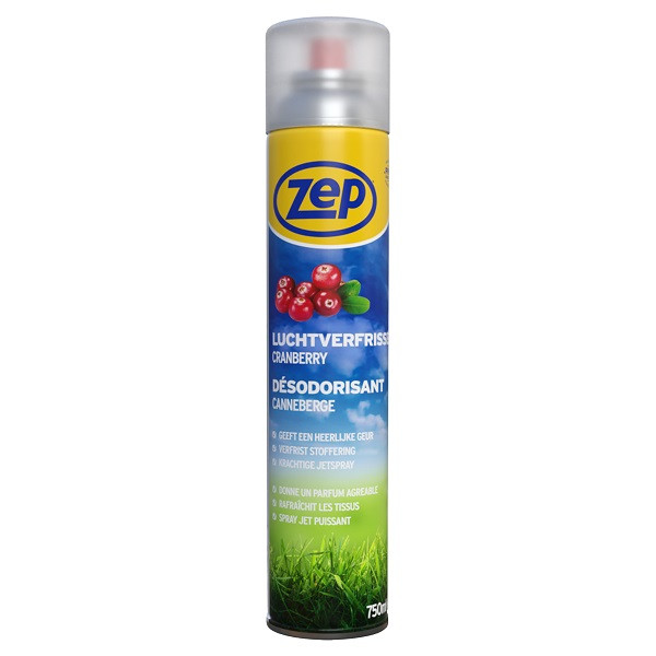 Zep Luchtverfrisser | Zep | 750 ml (Gebruiksklare spray, Cranberrygeur) 21.380.72 K010830232 - 1