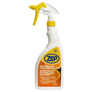 Zep Natuurlijke ontvetter | Zep | 750 ml (Snelle werking, Gebruiksklare formule) 21.380.79 K010830239