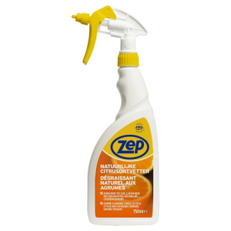 Zep Natuurlijke ontvetter | Zep | 750 ml (Snelle werking, Gebruiksklare formule) 21.380.79 K010830239 - 