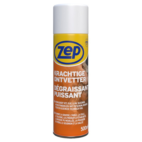 Zep Ontvetter | Zep | 500 ml (Spuitbus, Gebruiksklare formule, Snelle werking) 21.380.69 K010830229 - 1