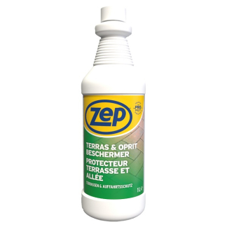 Zep Terras- en opritbeschermer | Zep | 1 liter (Acrylcoating, Beschermt tegels en voegen) 21.380.51 K010830212 - 1