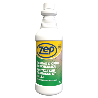 Zep Terras- en opritbeschermer | Zep | 1 liter (Acrylcoating, Beschermt tegels en voegen) 21.380.51 K010830212 - 