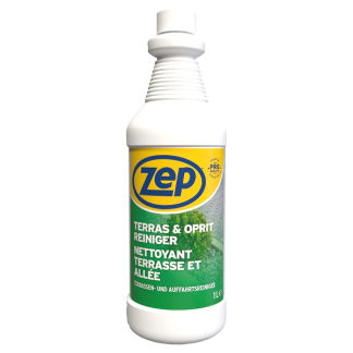 Zep Terrasreiniger | Zep | 1 liter (Geconcentreerde formule, Voor terrassen en opritten) 21.380.50 K010830211 - 