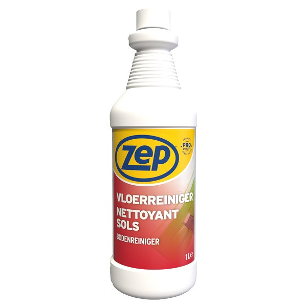 Zep Vloerreiniger | Zep | 1 liter (Geconcentreerde formule, Reinigt en herstelt) 21.380.44 K010830206 - 1
