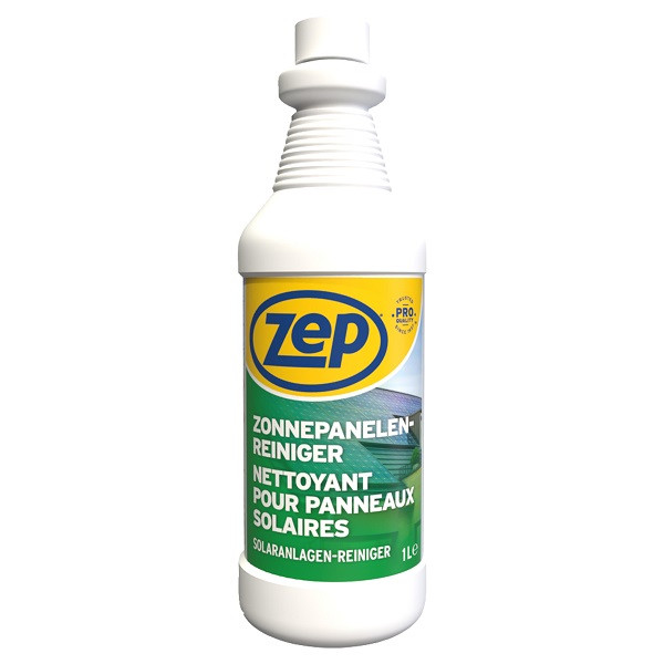 Zep Zonnepanelen reiniger | Zep | 1 liter (Geconcentreerde formule, Verwijdert aanslag) 21.380.40 K010830202 - 1