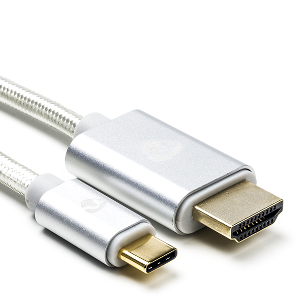 tuin Luchten vieren USB naar HDMI kabels USB C naar HDMI kabel | Roline | 1 meter (4K@60Hz)  Kabelshop.nl
