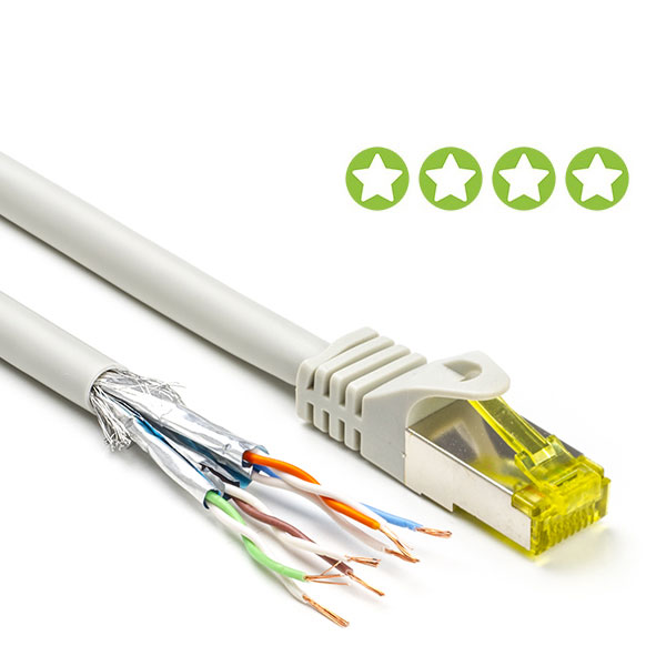 Veel gevaarlijke situaties Belang een Cat7 kabels | Compleet assortiment, nergens goedkoper! | Kabelshop.nl