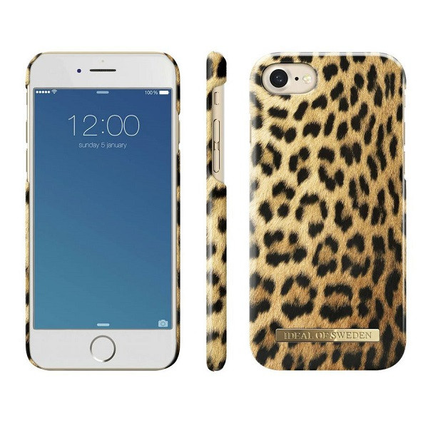 iphone 7 hoesje ideal of sweden wild leopard hardcase