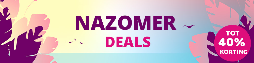 nazomerdeals tot 40% korting