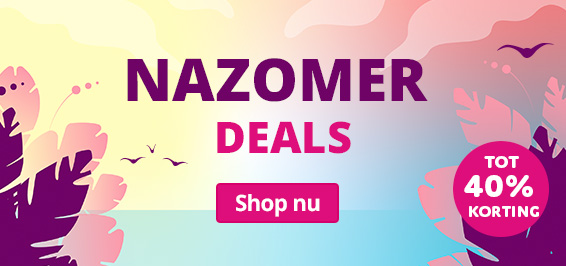 Nazomer deals tot 40% korting