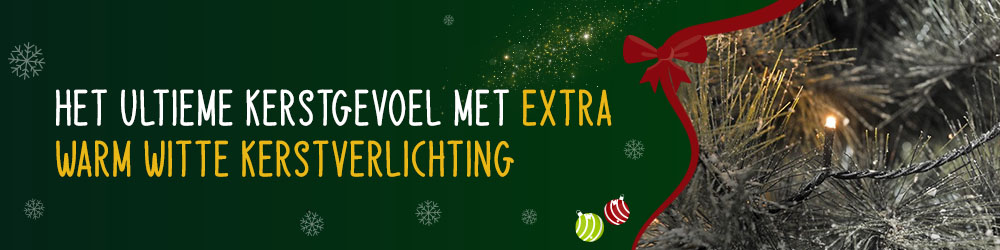 Creëer het ultieme kerstgevoel met extra warm witte kerstverlichting ✨