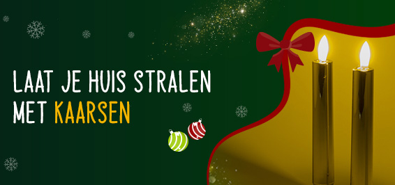 Sfeer in huis met kaarsen