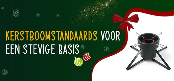 Een stabiele basis voor jouw versierde kerstboom