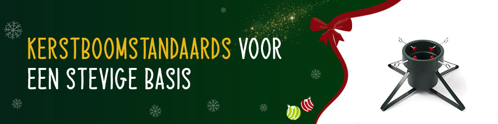 Een stabiele basis voor jouw versierde kerstboom