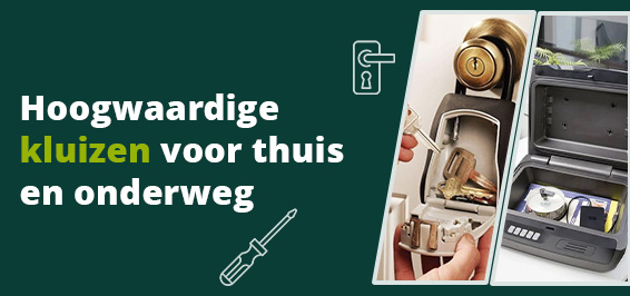 Hoogwaardige kluizen voor thuis en onderweg