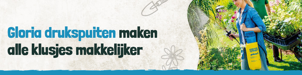 Gloria drukspuit: azijn bestendig