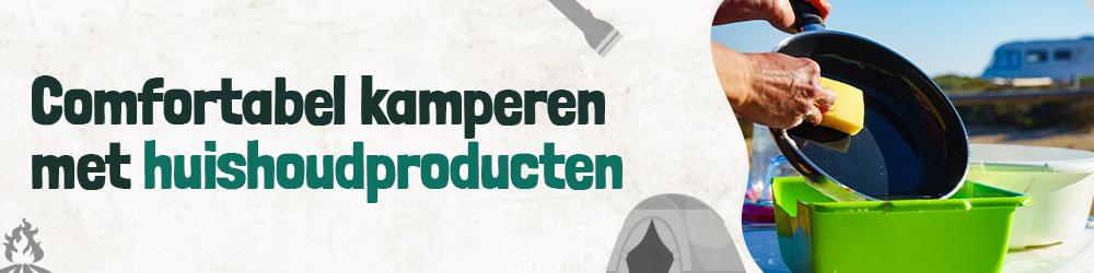Alles bij de hand met slimme spullen voor het camping huishouden
