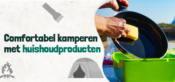 Alles bij de hand met slimme spullen voor het camping huishouden