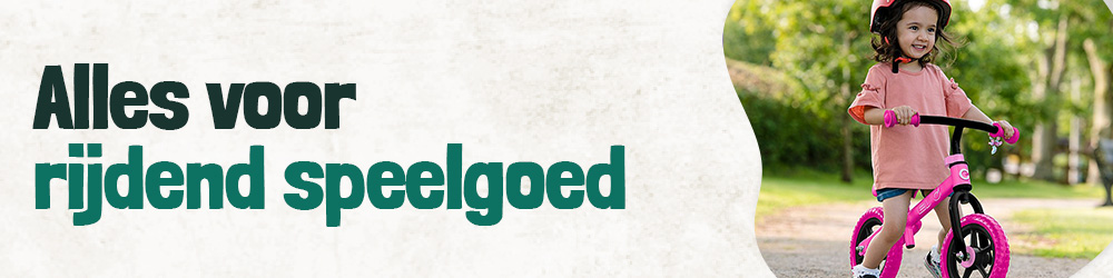 Alles voor rijdend speelgoed