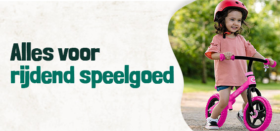 Alles voor rijdend speelgoed
