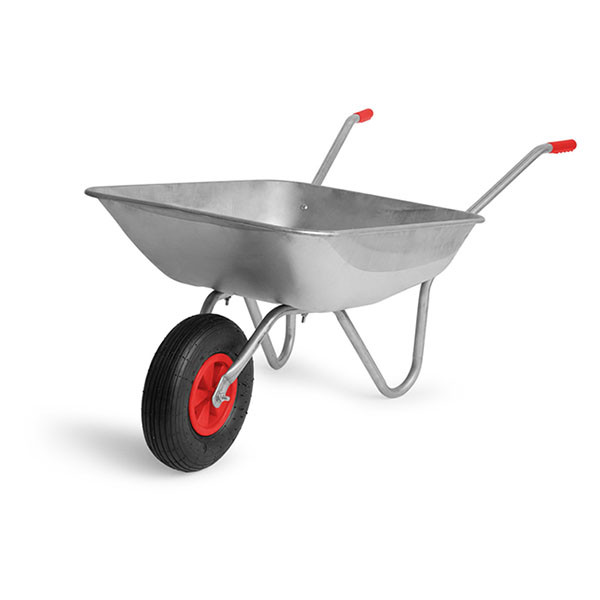 Metalen kruiwagen
