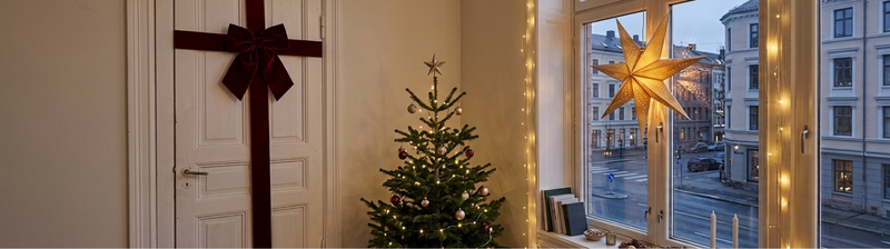 Kerst vieren in een kleine woning