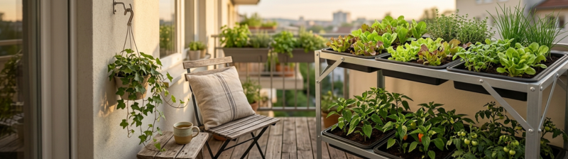 Een moestuin op je balkon beginnen? Het kan echt!