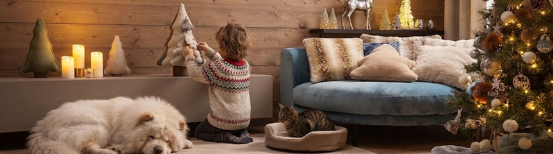 Veilige kerstdecoratie voor kinderen en huisdieren | Kabelshop.nl