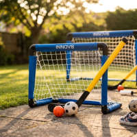 Buitenspel: voetbaldoeltjes