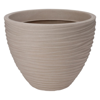 Bloempot beige