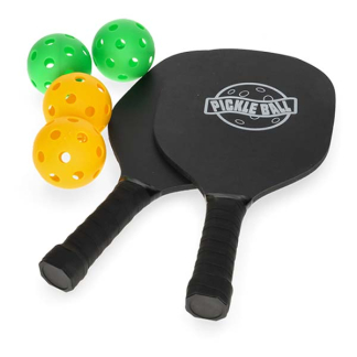 Pickleball set buitenspel