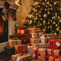 Kerstmis sfeerfoto