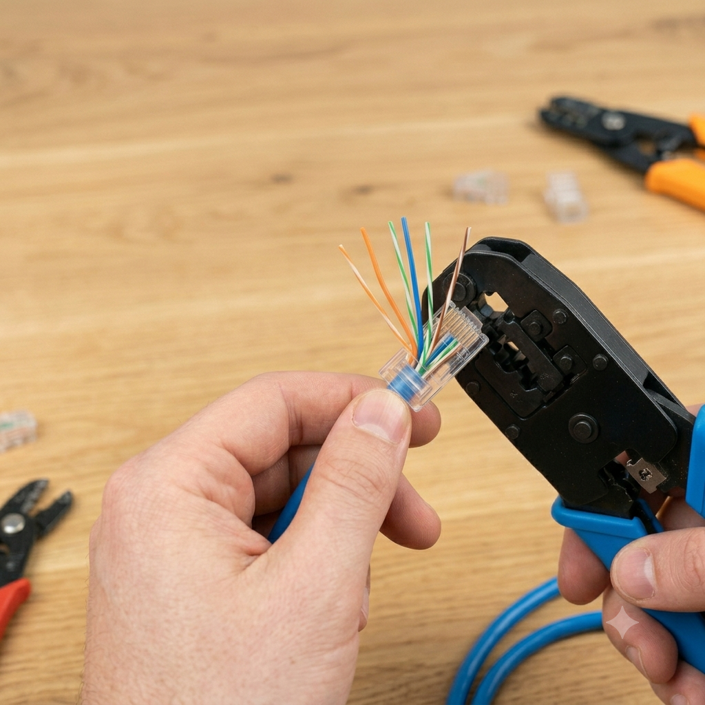 Blog UTP kabel maken