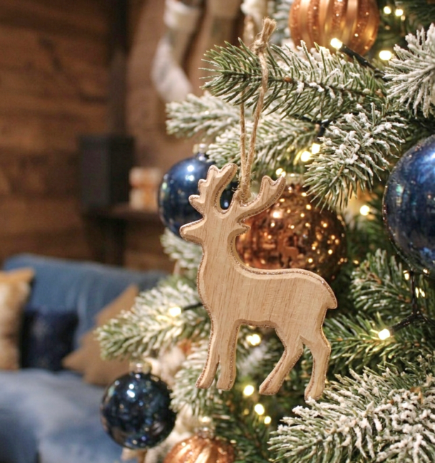 Kersttrend winter cabin