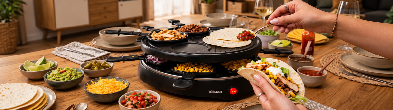 Taco's: origneel idee voor gourmetten