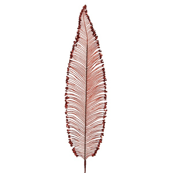 Decoratieve tak, varenblad