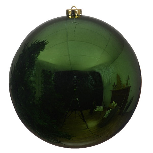 Groene kerstbal