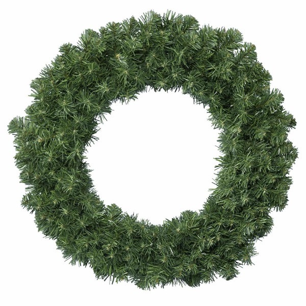 Kerstkrans zonder verlichting