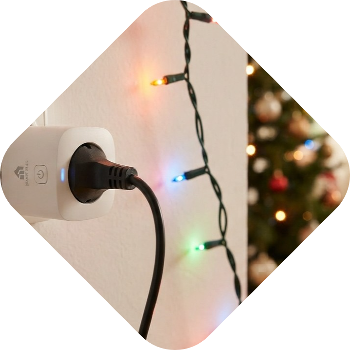 Smart plug voor kerstverlichting