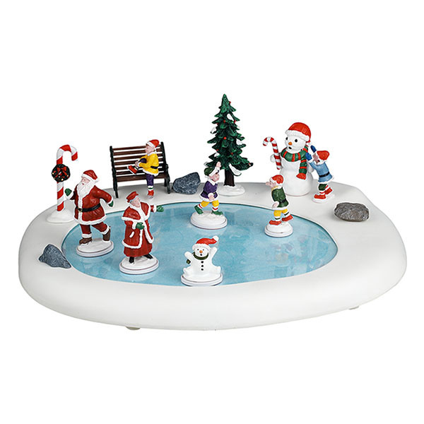 Northern Lights Skating Pond Lemax