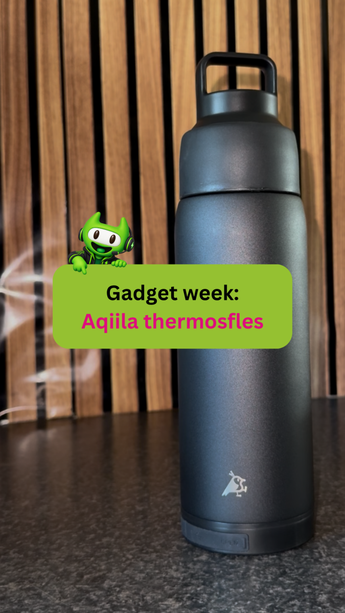 Aqiila thermosfles TikTok video