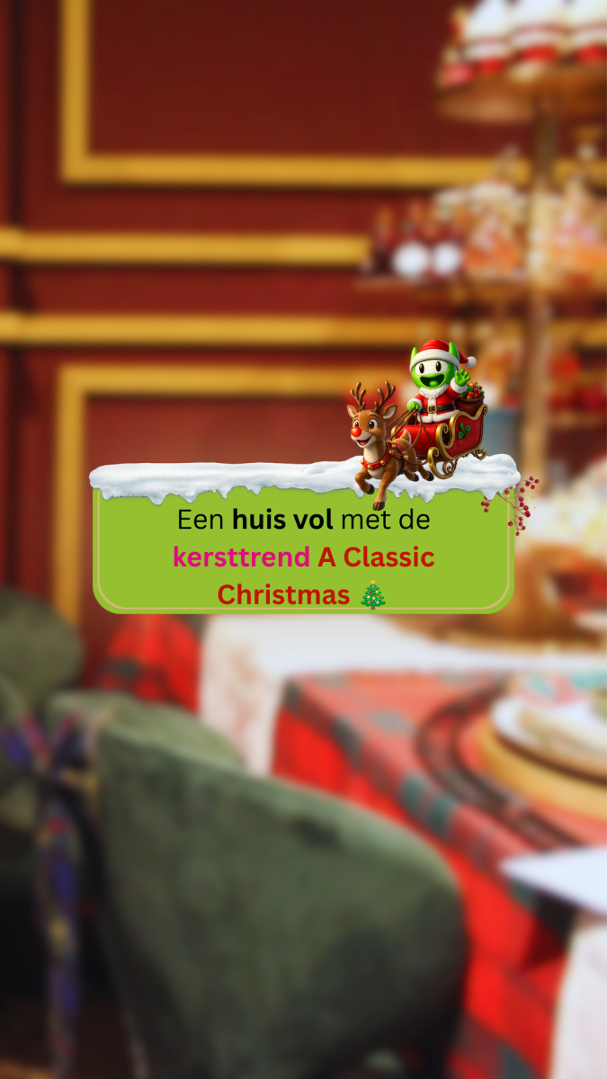 Een huis vol met de kersttrend A Classic Christmas TikTok