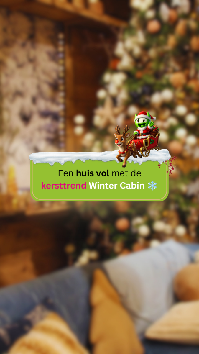 Een huis vol met de kersttrend Winter Cabin TikTok