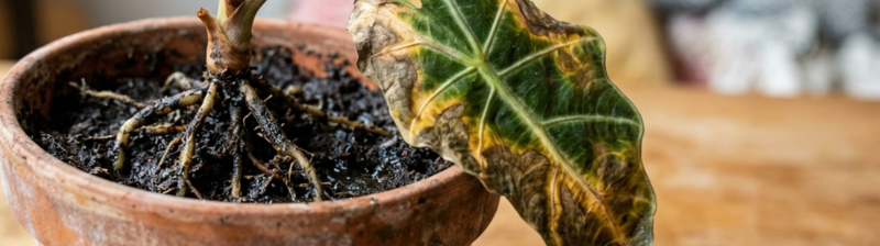 Kamerplant probleem: wortelrot