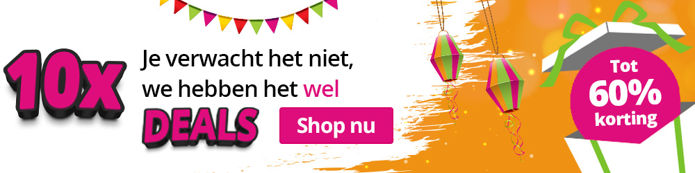 Banner-magazijnopruiming